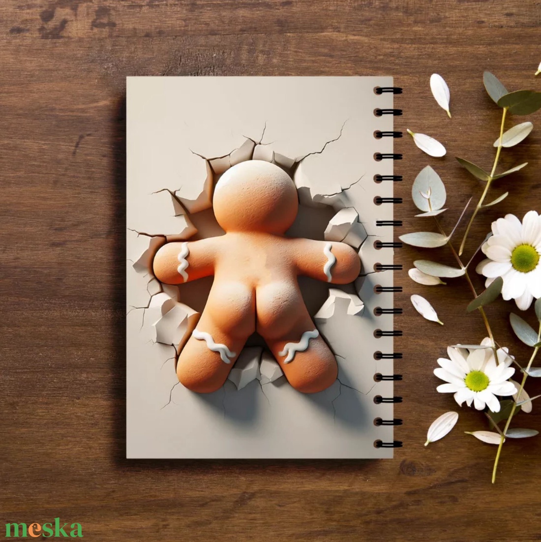 Egyedi füzet - Mézeskalács - otthon & életmód - papír, írószer - jegyzetfüzet & napló - Meska.hu Egyedi füzet - Mézeskalács - otthon & életmód - papír, írószer - jegyzetfüzet & napló - Meska.hu