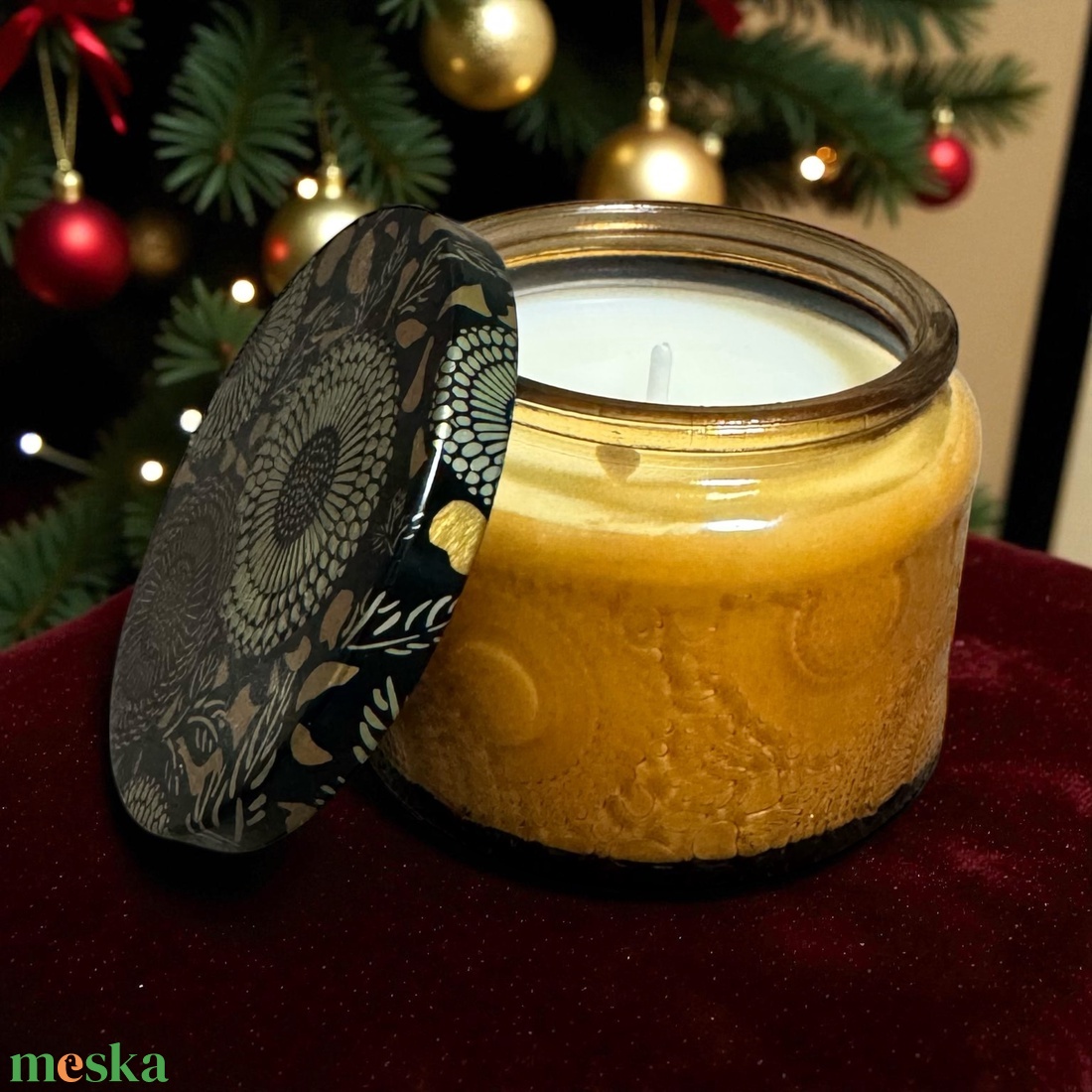 Illatgyertya - Mikulás péksége - karácsony - karácsonyi lakásdekoráció - karácsonyi illatgyertya, mécses - Meska.hu Illatgyertya - Mikulás péksége - karácsony - karácsonyi lakásdekoráció - karácsonyi illatgyertya, mécses - Meska.hu