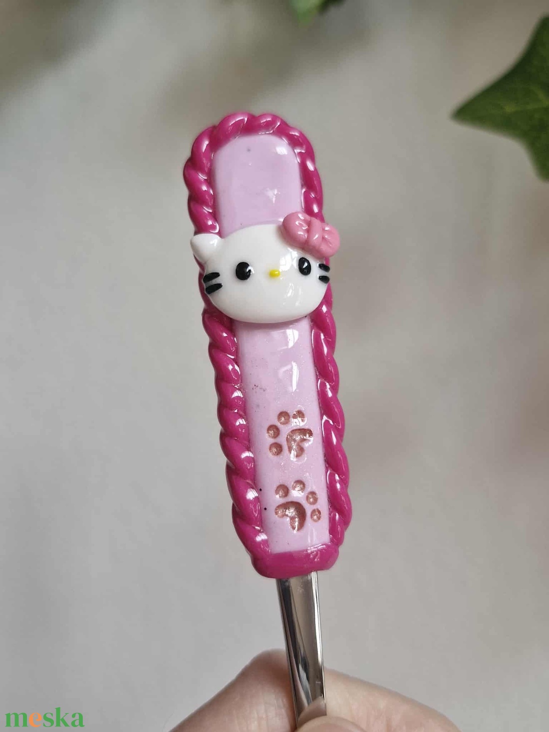 Hello Kitty kanál - otthon & életmód - konyhafelszerelés, tálalás - tálalás - kanál & villa - Meska.hu