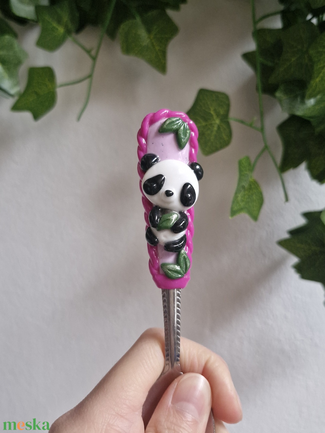 Panda kanál - otthon & életmód - konyhafelszerelés, tálalás - tálalás - kanál & villa - Meska.hu Panda kanál - otthon & életmód - konyhafelszerelés, tálalás - tálalás - kanál & villa - Meska.hu