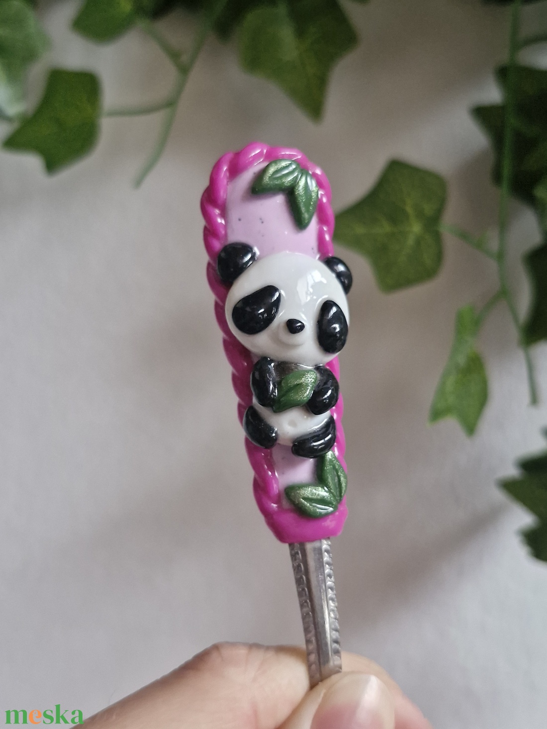 Panda kanál - otthon & életmód - konyhafelszerelés, tálalás - tálalás - kanál & villa - Meska.hu Panda kanál - otthon & életmód - konyhafelszerelés, tálalás - tálalás - kanál & villa - Meska.hu