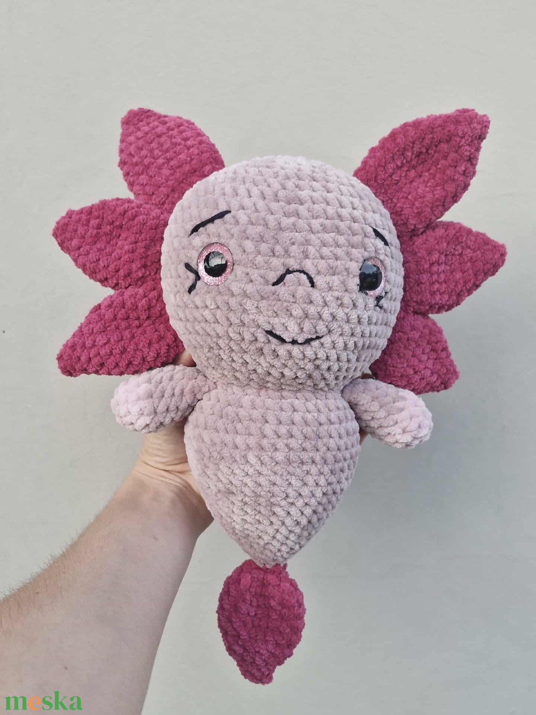 Axolotl - játék & sport - plüssállat & játékfigura - más figura - Meska.hu Axolotl - játék & sport - plüssállat & játékfigura - más figura - Meska.hu