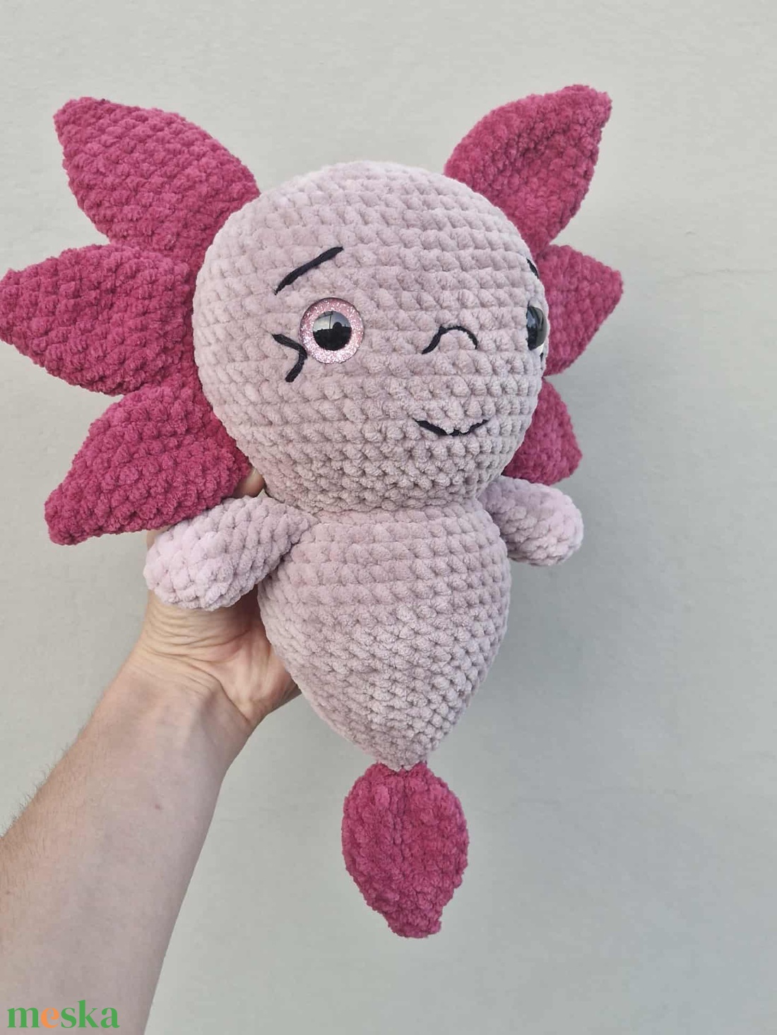 Axolotl - játék & sport - plüssállat & játékfigura - más figura - Meska.hu Axolotl - játék & sport - plüssállat & játékfigura - más figura - Meska.hu