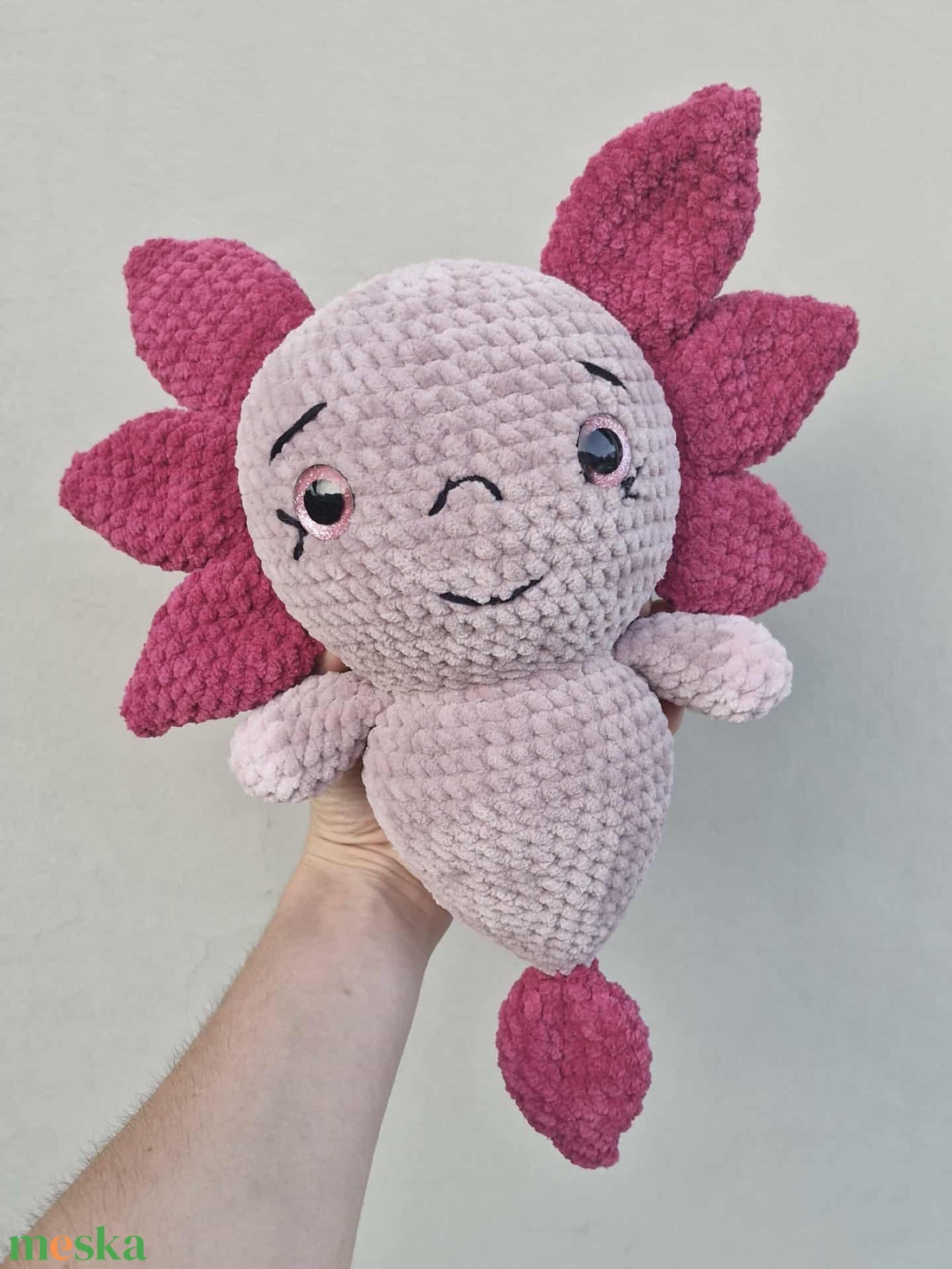 Axolotl - játék & sport - plüssállat & játékfigura - más figura - Meska.hu Axolotl - játék & sport - plüssállat & játékfigura - más figura - Meska.hu