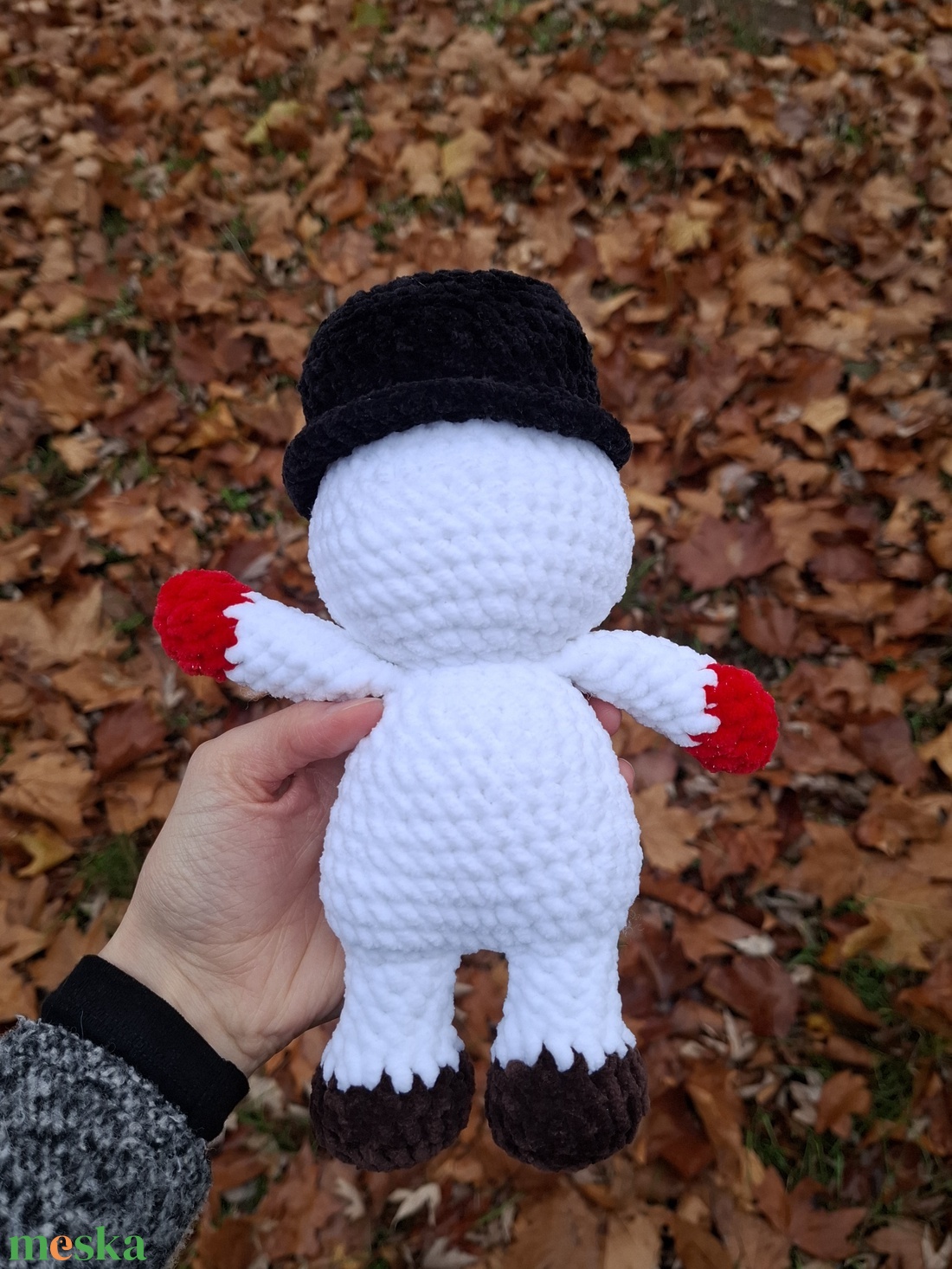 Hóember - játék & sport - plüssállat & játékfigura - más figura - Meska.hu