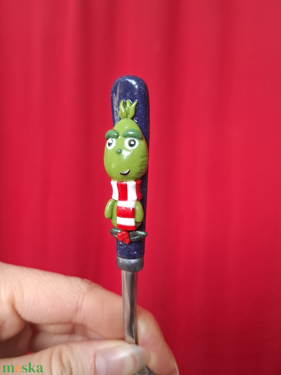 Grincs kiskanál - otthon & életmód - konyhafelszerelés, tálalás - tálalás - kanál & villa - Meska.hu