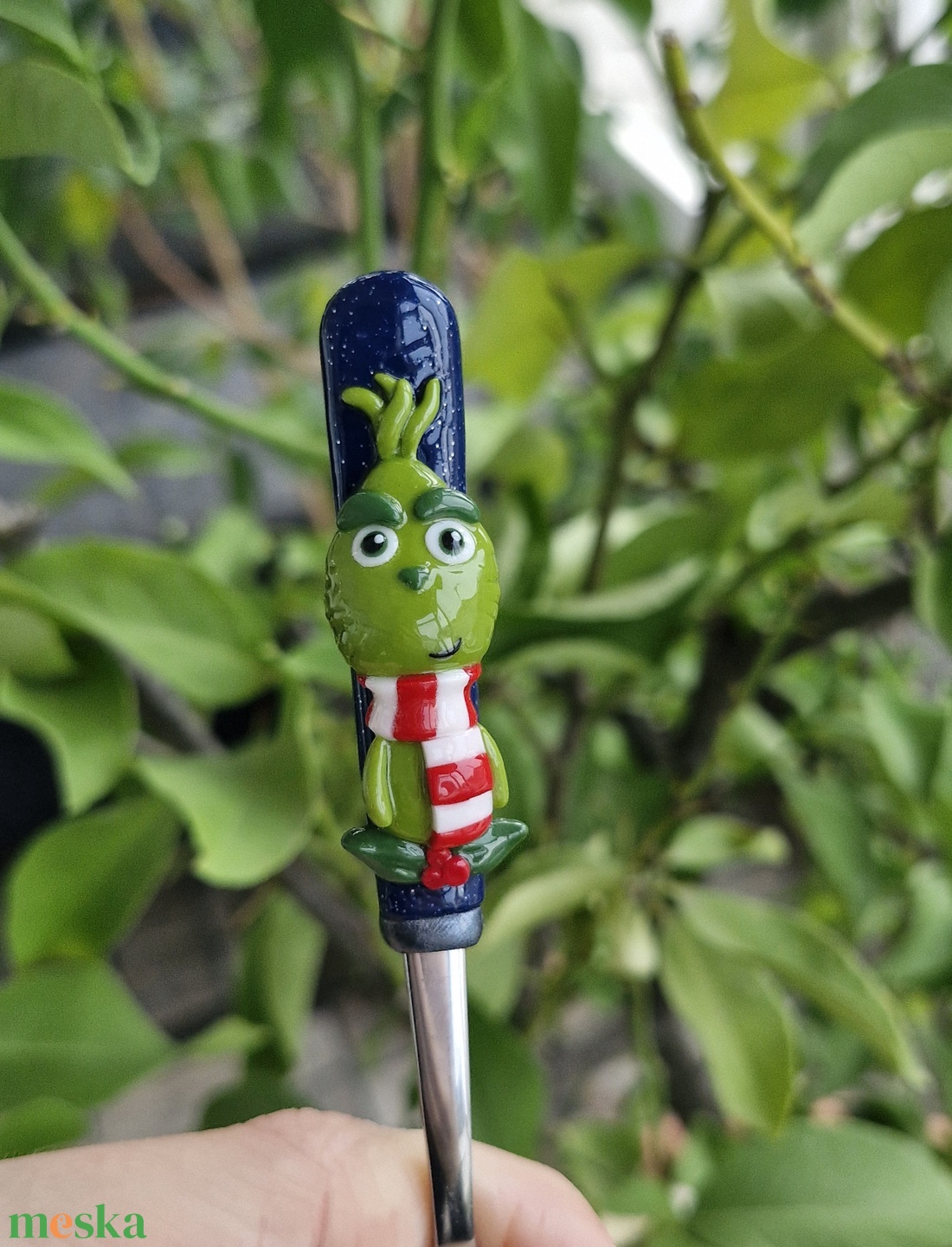 Grincs kiskanál - otthon & életmód - konyhafelszerelés, tálalás - tálalás - kanál & villa - Meska.hu