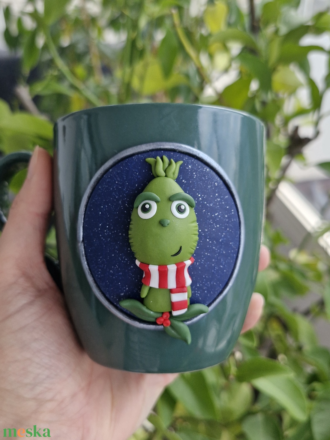 Grincs bögre - otthon & életmód - konyhafelszerelés, tálalás - tálalás - bögre & csésze - Meska.hu