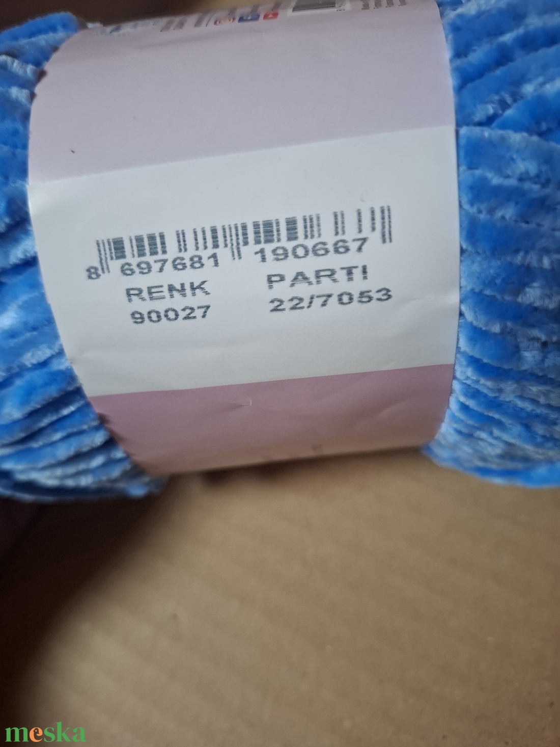 Himalaya Velvet fonal - kellékek & szerszámok - rövidáru - fonal, cérna - pamutfonal - Meska.hu