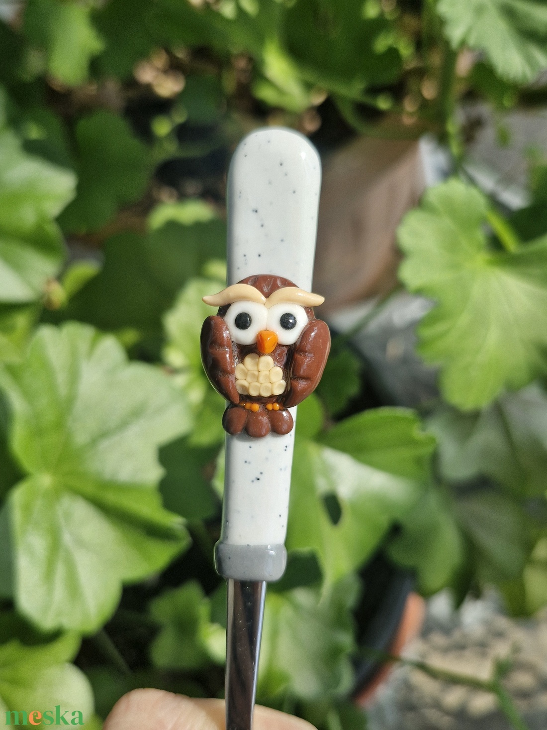 Bagoly kanál - otthon & életmód - konyhafelszerelés, tálalás - tálalás - kanál & villa - Meska.hu