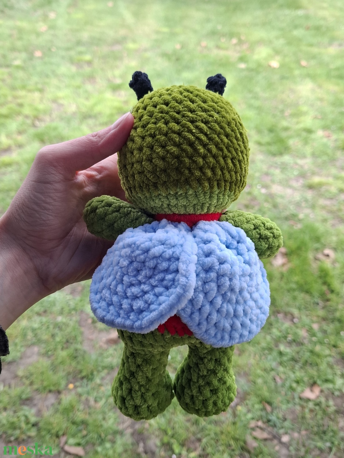 Zöld légy bogár - játék & sport - plüssállat & játékfigura - más figura - Meska.hu