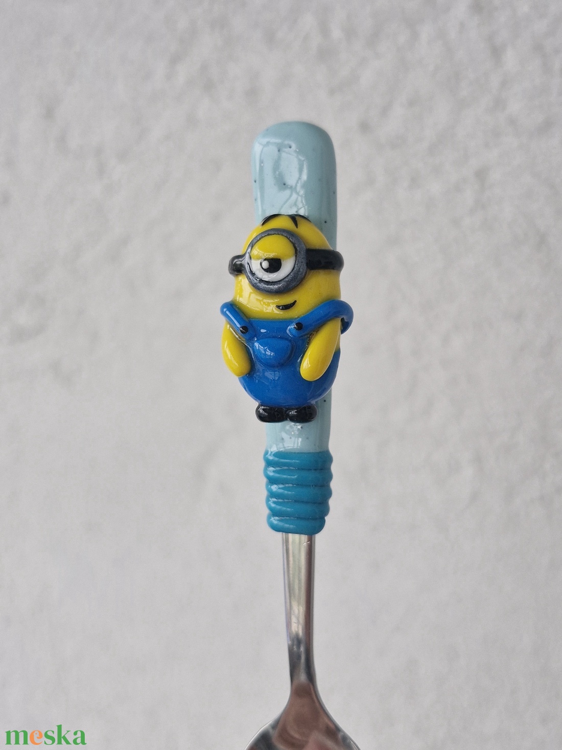 Minion kanál - otthon & életmód - konyhafelszerelés, tálalás - tálalás - kanál & villa - Meska.hu