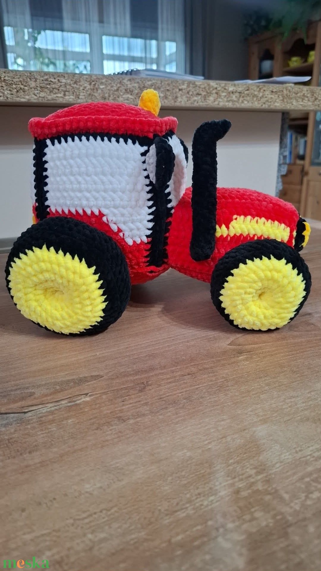 Traktor - játék & sport - plüssállat & játékfigura - plüss autó & motor - Meska.hu