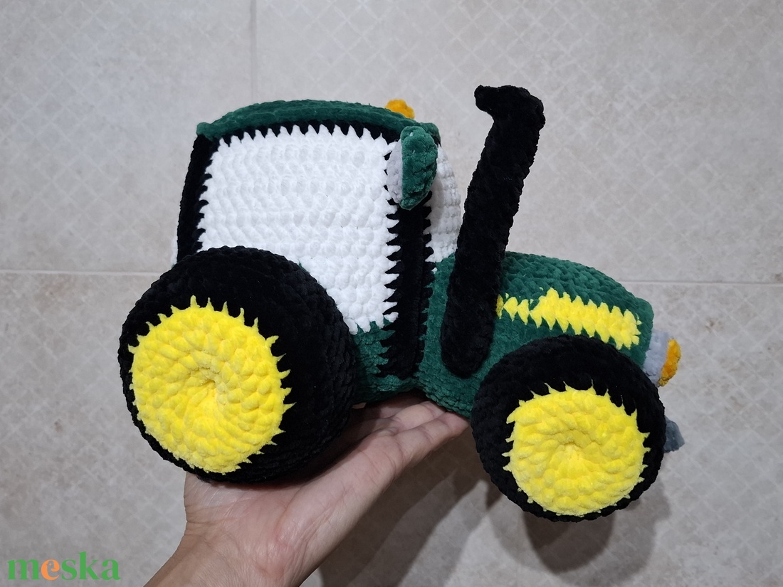 Traktor - játék & sport - plüssállat & játékfigura - plüss autó & motor - Meska.hu