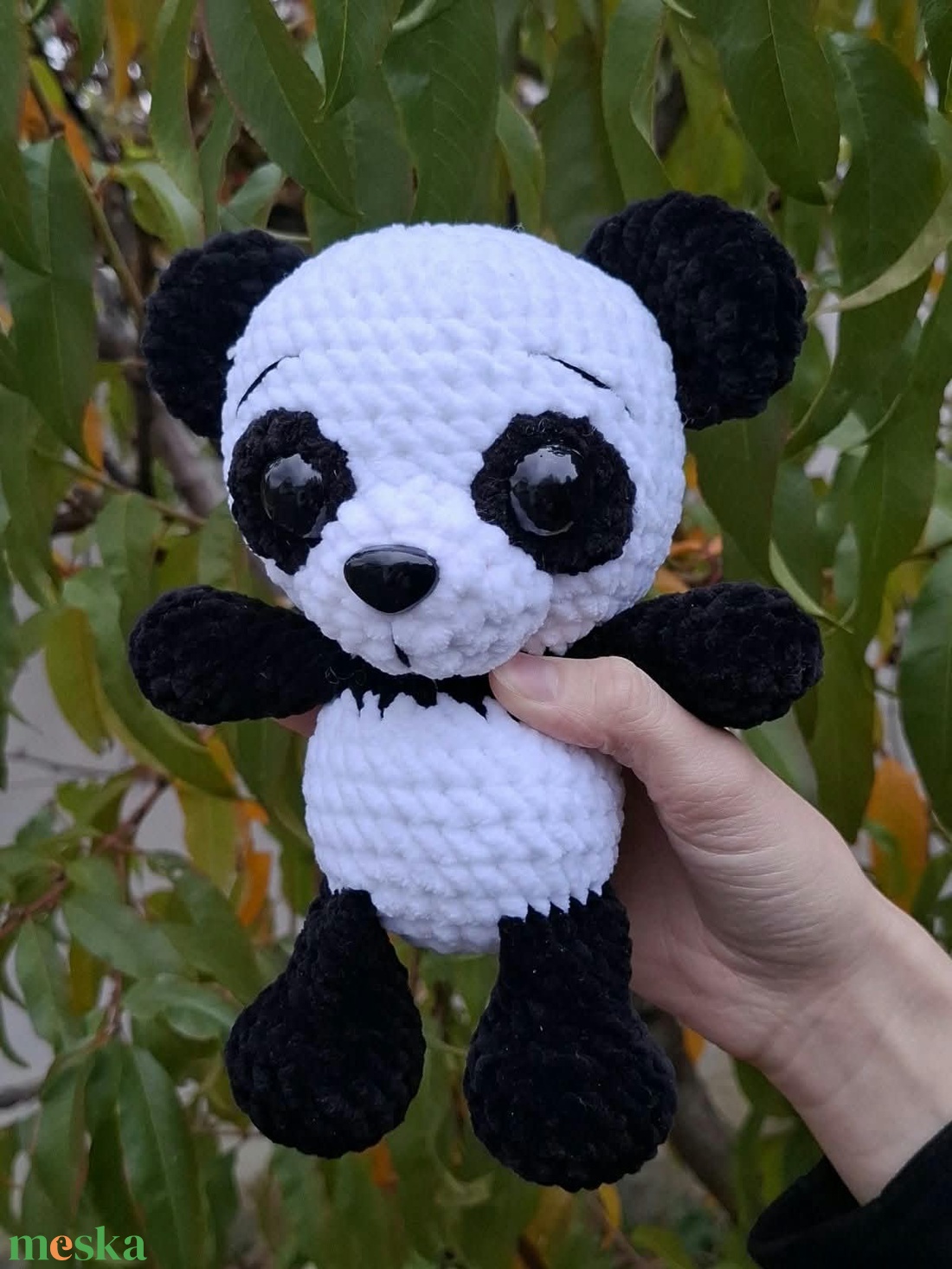 Panda - játék & sport - plüssállat & játékfigura - más figura - Meska.hu