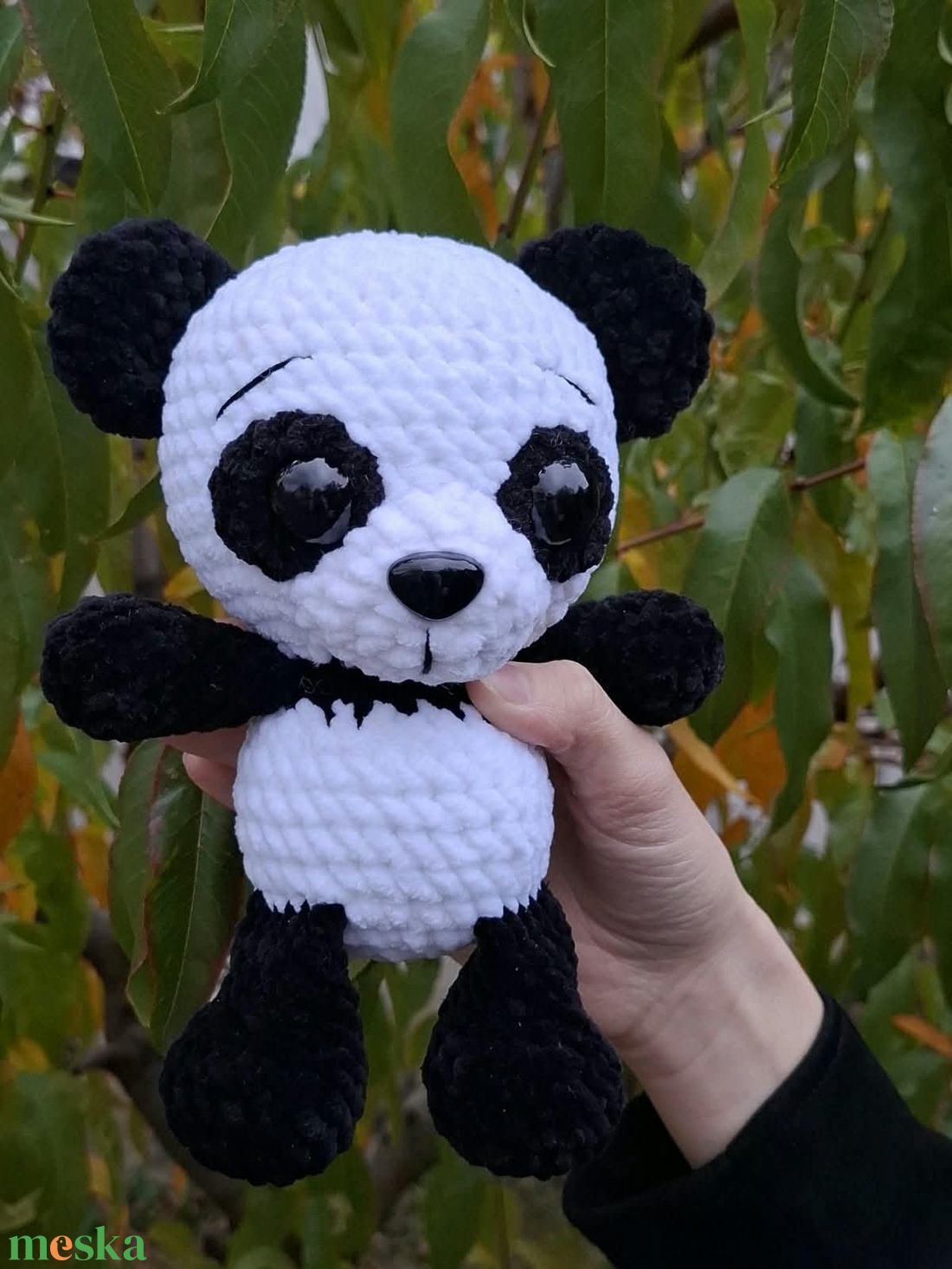 Panda - játék & sport - plüssállat & játékfigura - más figura - Meska.hu