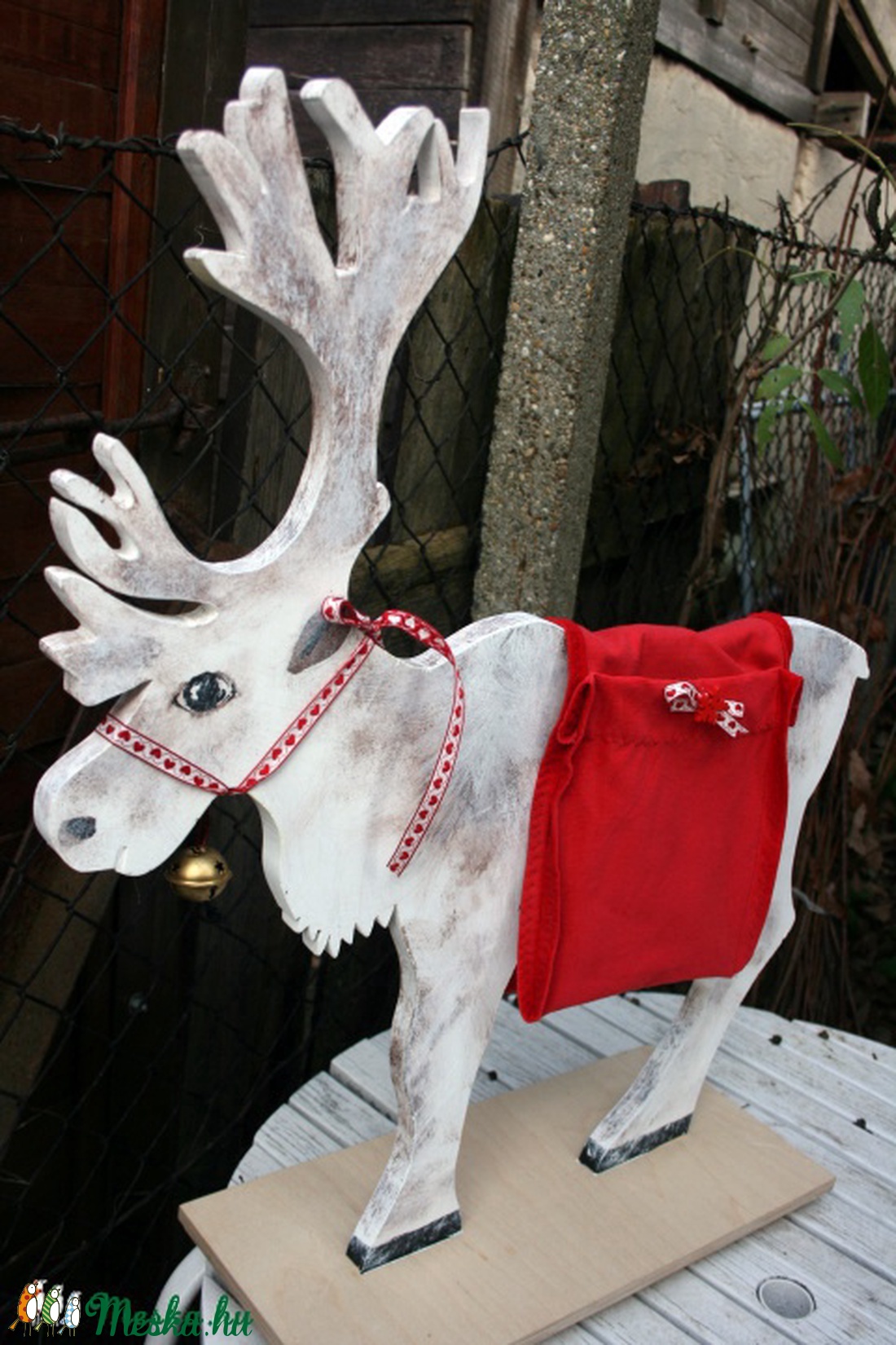 nagy fa rénszarvas -  - Meska.hu