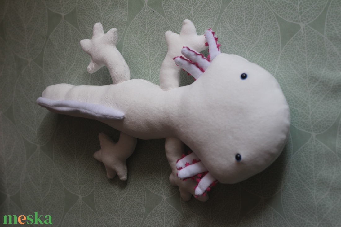 Axolotl - játék & sport - plüssállat & játékfigura - más figura - Meska.hu