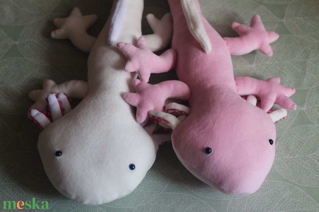 Axolotl - játék & sport - plüssállat & játékfigura - más figura - Meska.hu