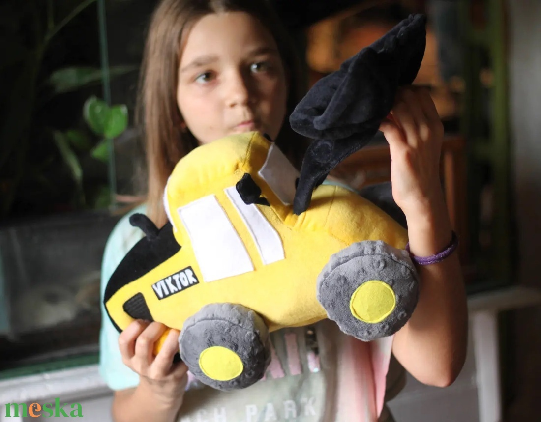 JCB homlokrakodó plüss járgány - játék & sport - plüssállat & játékfigura - robot & gép - Meska.hu JCB homlokrakodó plüss járgány - játék & sport - plüssállat & játékfigura - robot & gép - Meska.hu