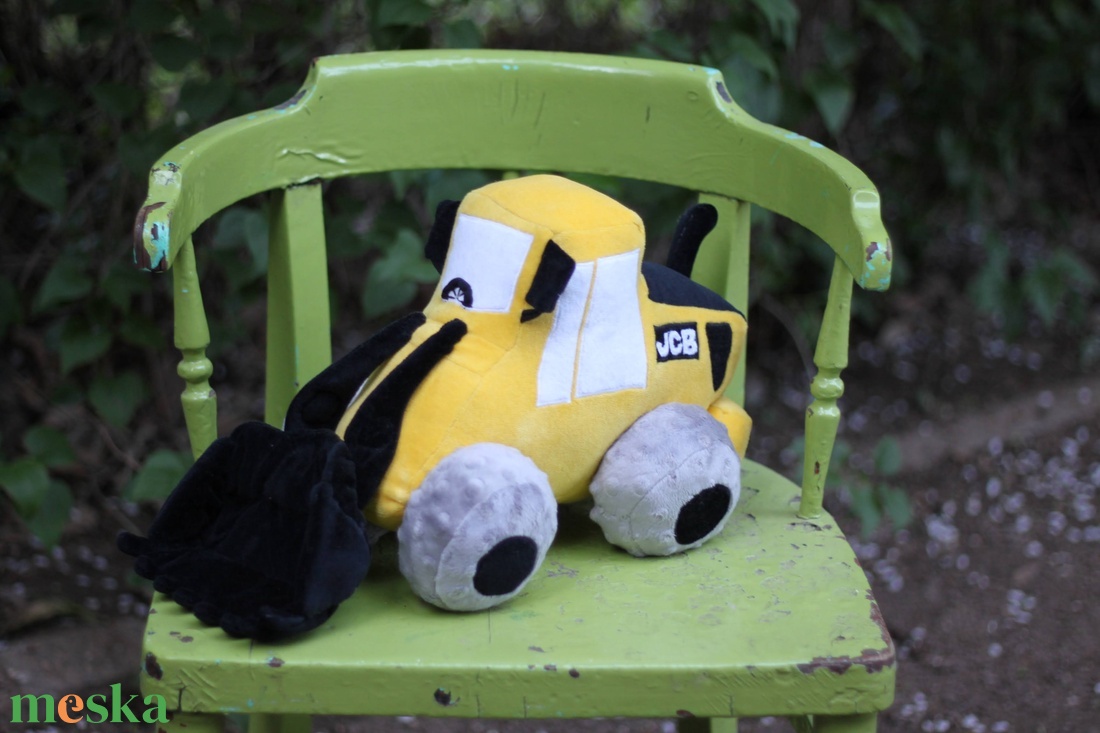 JCB homlokrakodó plüss járgány - játék & sport - plüssállat & játékfigura - robot & gép - Meska.hu JCB homlokrakodó plüss járgány - játék & sport - plüssállat & játékfigura - robot & gép - Meska.hu