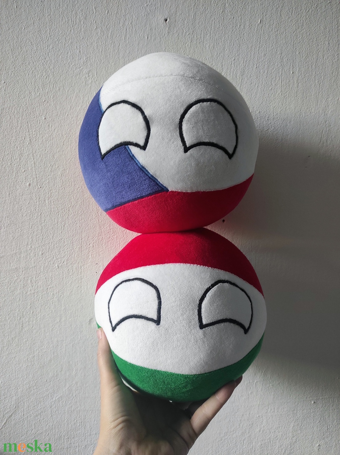 Kettő egyedi Countryball plüss figura - játék & sport - plüssállat & játékfigura - más figura - Meska.hu