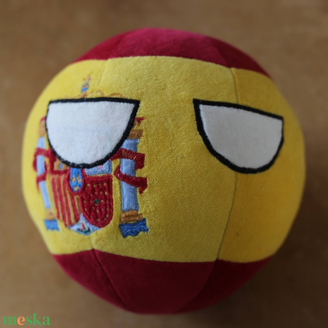 Countryball plüss figura (Spanyolország)) - játék & sport - plüssállat & játékfigura - más figura - Meska.hu
