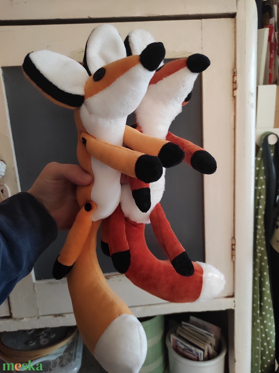 Kis herceg rókája sötétnarancs  - játék & sport - plüssállat & játékfigura - róka - Meska.hu