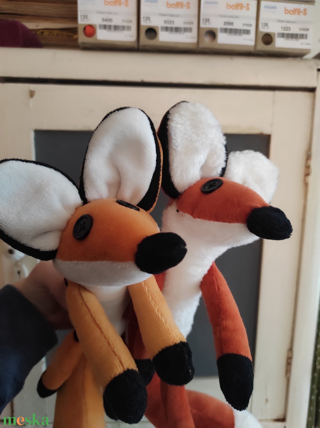 Kis herceg rókája sötétnarancs  - játék & sport - plüssállat & játékfigura - róka - Meska.hu