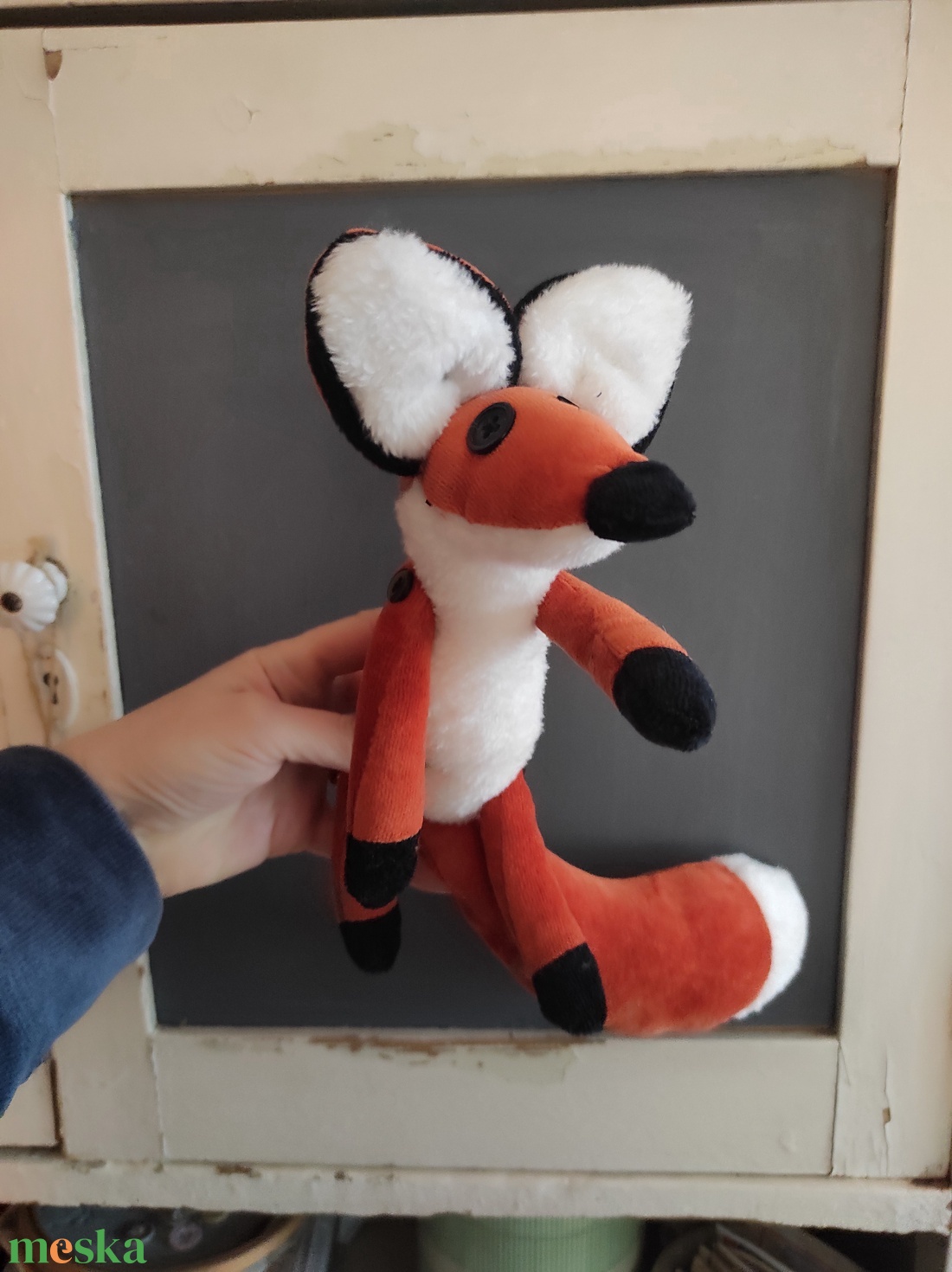 Kis herceg rókája sötétnarancs  - játék & sport - plüssállat & játékfigura - róka - Meska.hu