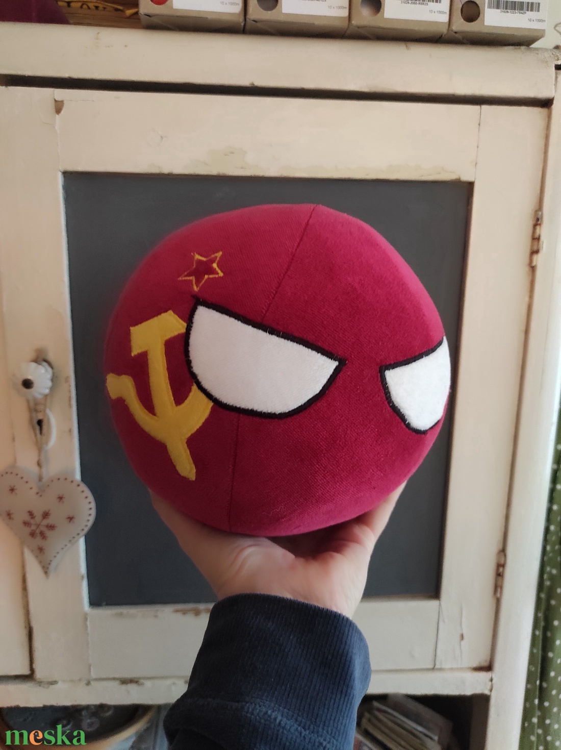 Countryball plüss figura: szovjet  - játék & sport - plüssállat & játékfigura - más figura - Meska.hu