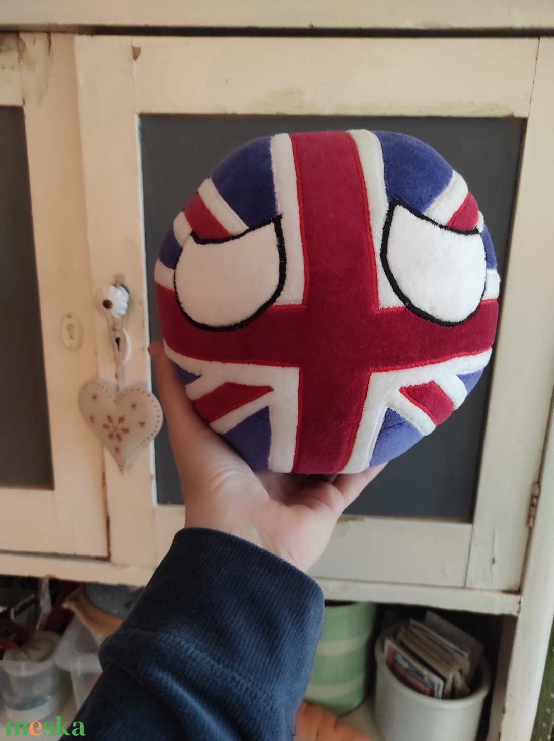 Countryball plüss figura: angol - játék & sport - plüssállat & játékfigura - más figura - Meska.hu