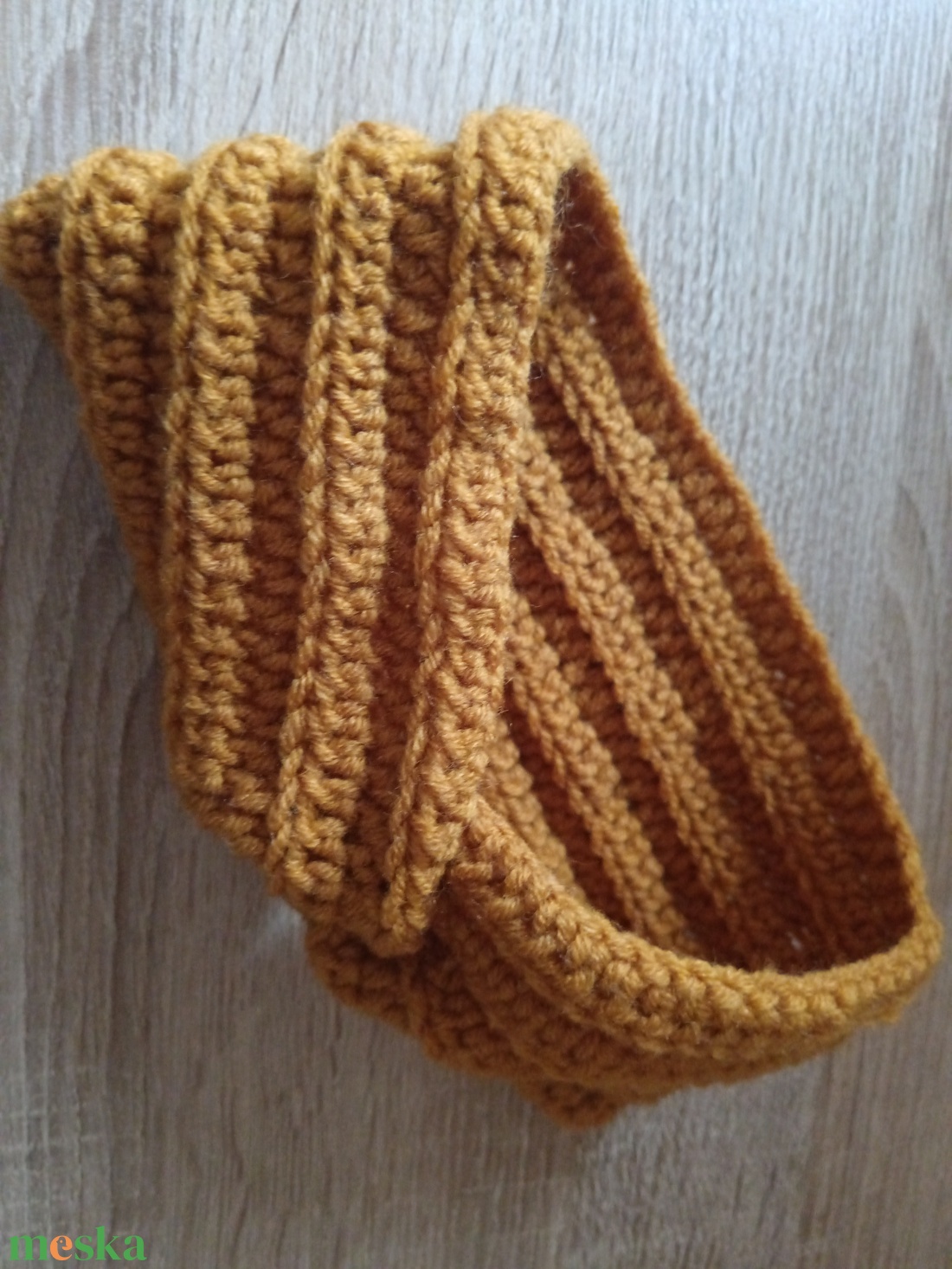 Horgolt fejpánt - ruha & divat - sál, sapka, kendő - fejpánt - Meska.hu