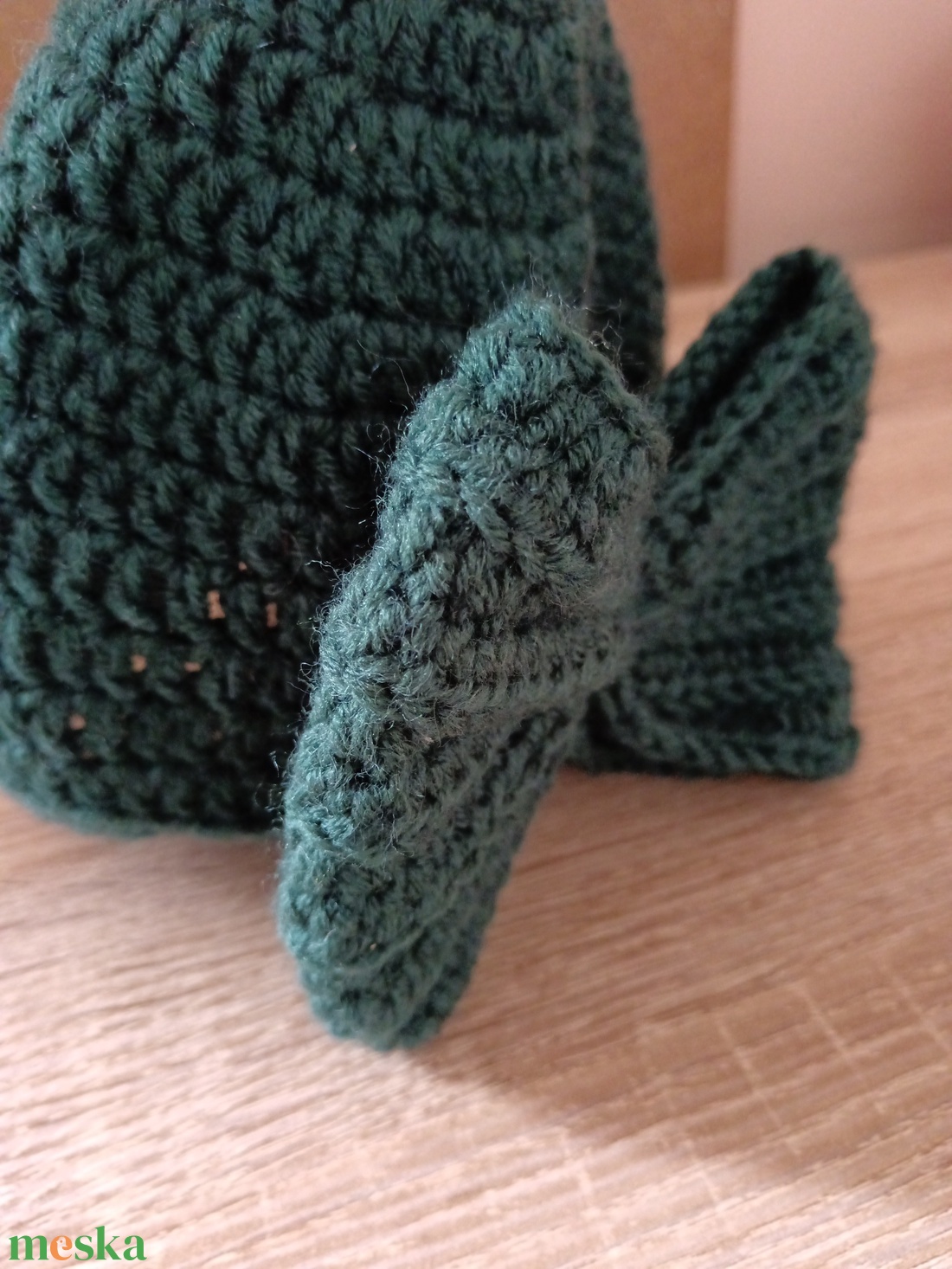 Horgolt masnis kislány sapka  - ruha & divat - babaruha & gyerekruha - Meska.hu