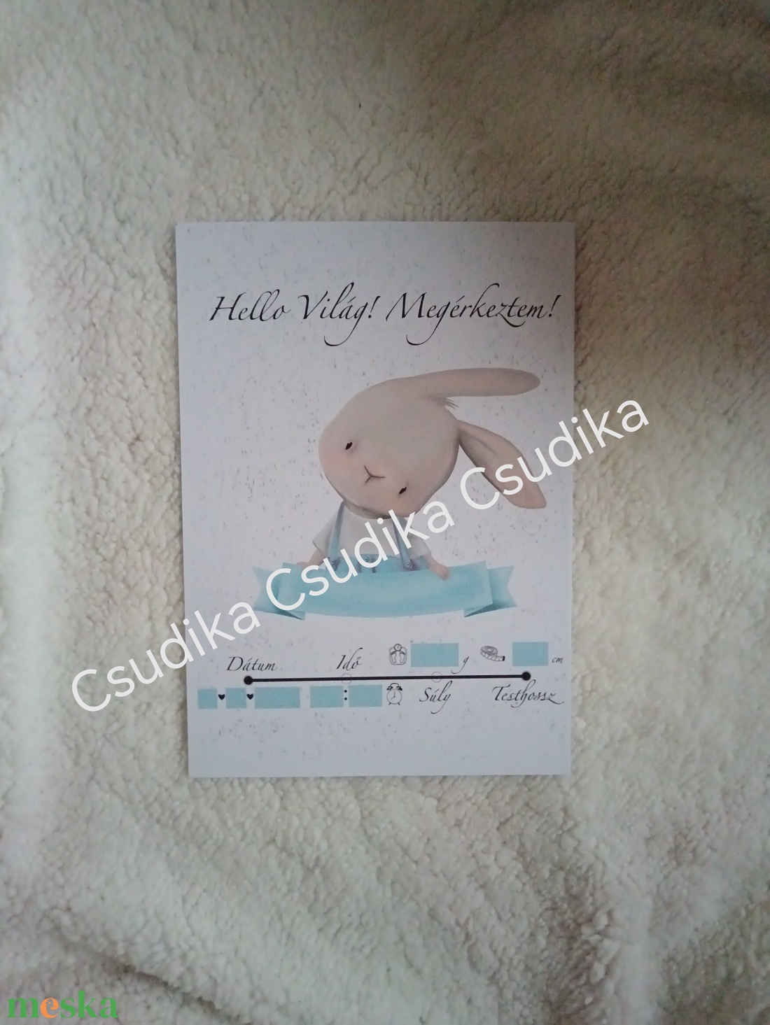 Baba emlékőrző kép  - otthon & életmód - babaszoba, gyerekszoba - babaszoba, gyerekszoba - Meska.hu