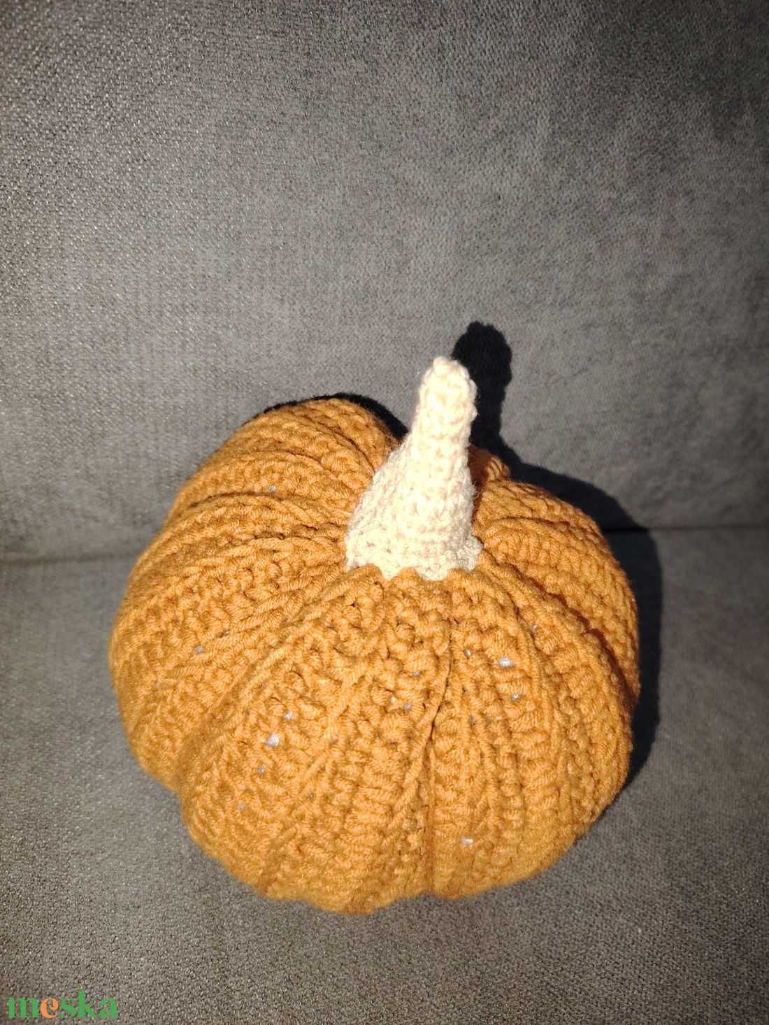 Horgolt tök - kellékek & szerszámok - dekorációs kellékek - őszi dekor - őszi dekortök - Meska.hu