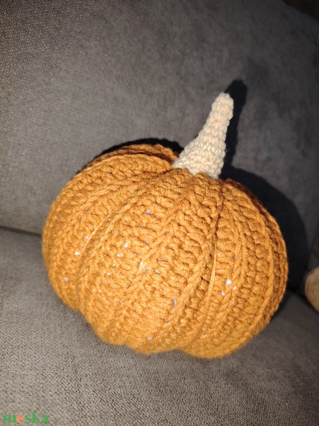 Horgolt tök - kellékek & szerszámok - dekorációs kellékek - őszi dekor - őszi dekortök - Meska.hu