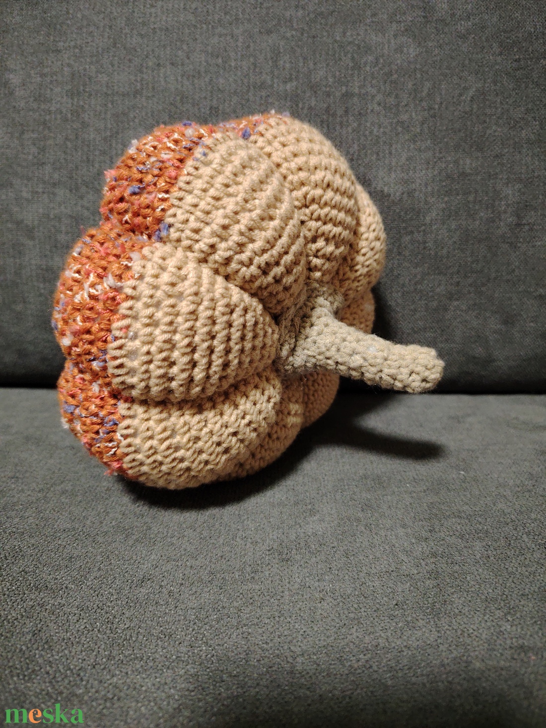 Horgolt tök - kellékek & szerszámok - dekorációs kellékek - őszi dekor - őszi dekortök - Meska.hu