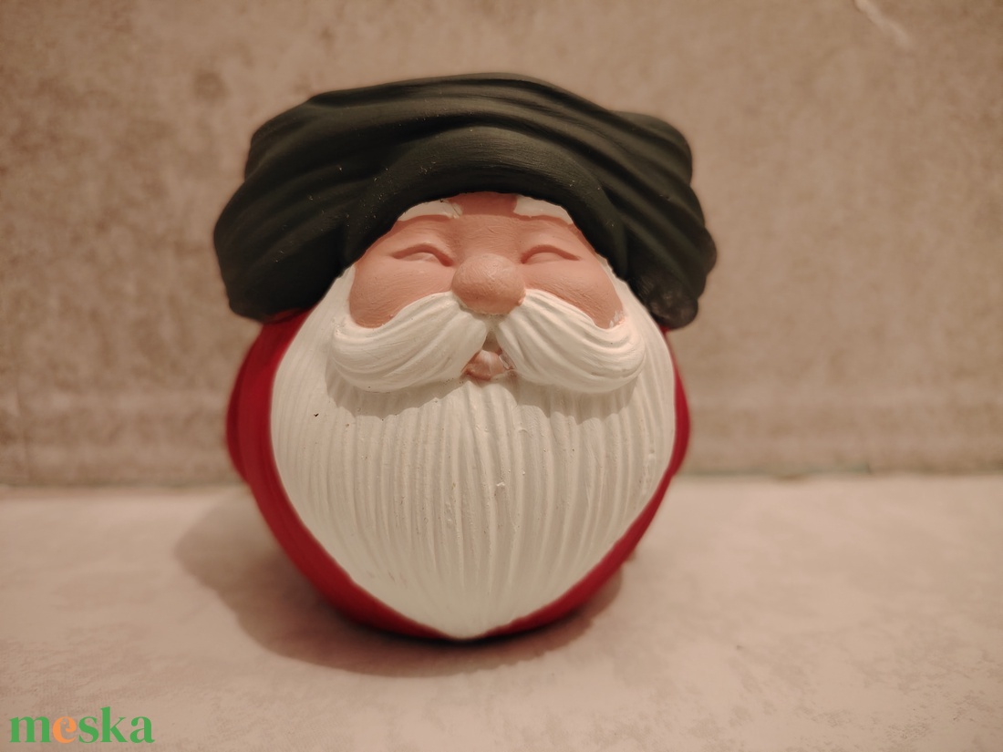 Mikulásos gyertya - karácsony - karácsonyi lakásdekoráció - karácsonyi illatgyertya, mécses - Meska.hu