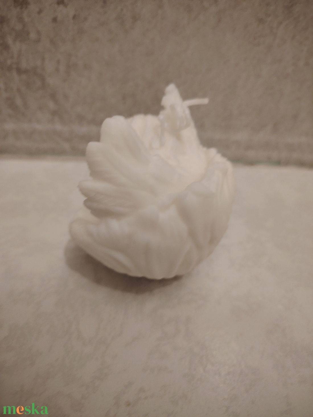 Angyalka gyertya - karácsony - karácsonyi lakásdekoráció - karácsonyi illatgyertya, mécses - Meska.hu