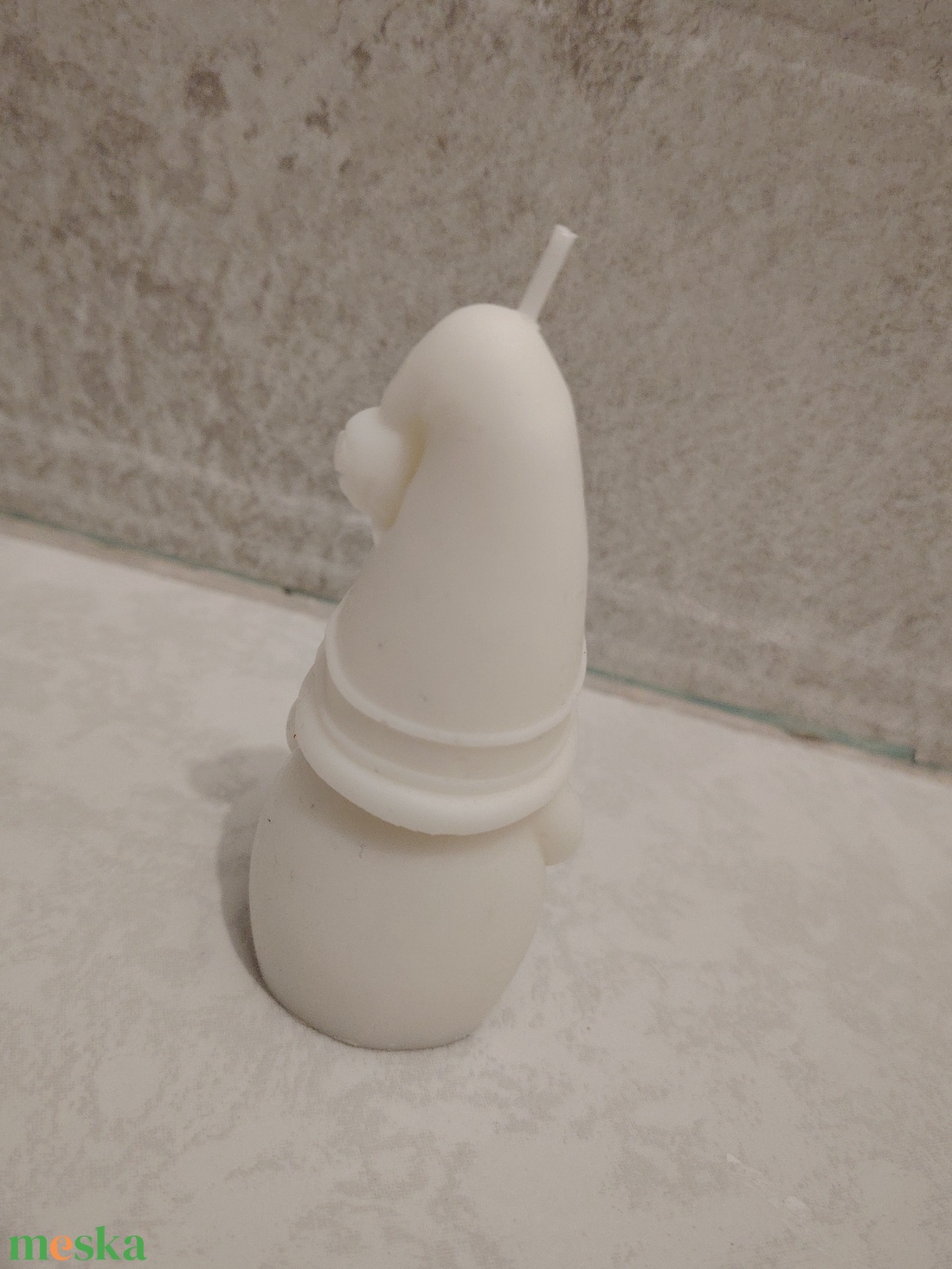 Manó gyertya - karácsony - adventi díszek - adventi gyertyadíszek és koszorúdíszek - Meska.hu