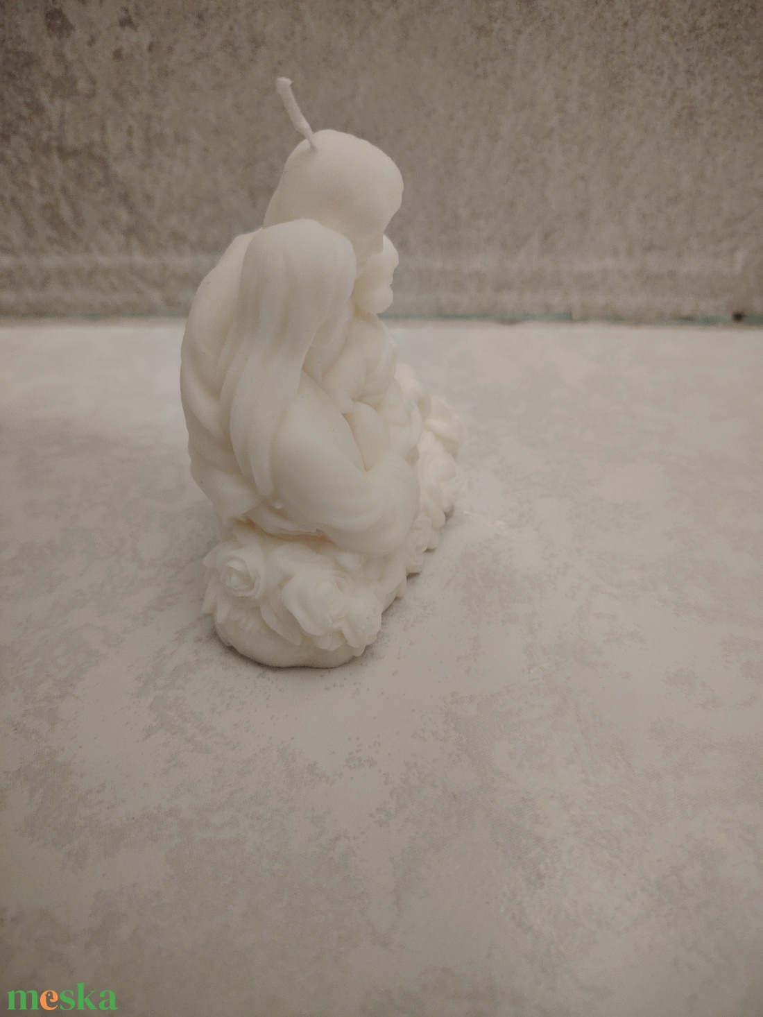 Szent Család gyertya - karácsony - adventi díszek - adventi gyertyadíszek és koszorúdíszek - Meska.hu