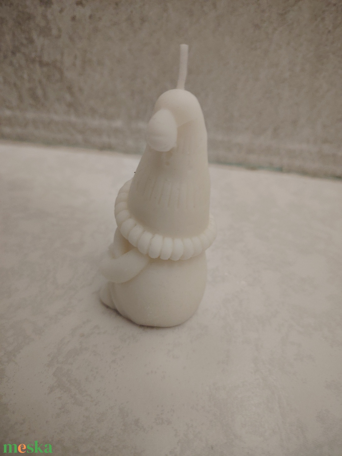 Karácsonyi manó gyertya - karácsony - karácsonyi lakásdekoráció - karácsonyi illatgyertya, mécses - Meska.hu