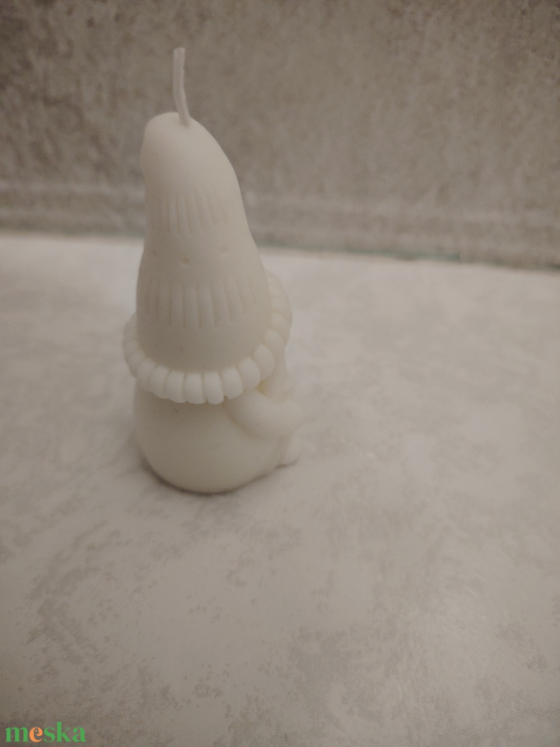 Karácsonyi manó gyertya - karácsony - karácsonyi lakásdekoráció - karácsonyi illatgyertya, mécses - Meska.hu