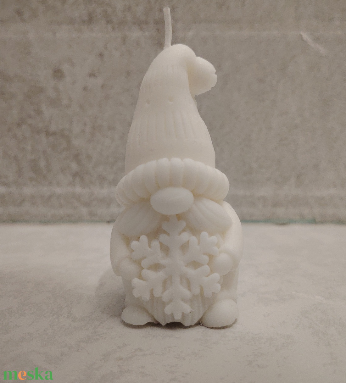Karácsonyi manó gyertya - karácsony - karácsonyi lakásdekoráció - karácsonyi illatgyertya, mécses - Meska.hu