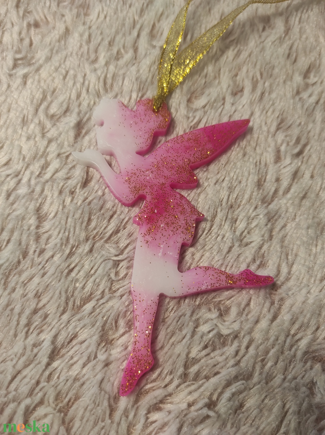 Tündér dísz  - karácsony - karácsonyi lakásdekoráció - ünnepi asztaldekoráció - Meska.hu