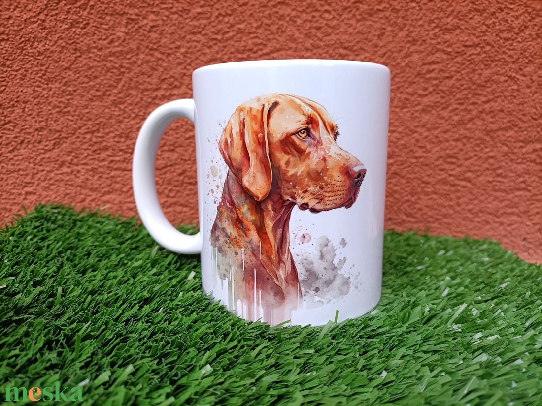 Kutyás bögre - Vizsla - otthon & életmód - konyhafelszerelés, tálalás - tálalás - bögre & csésze - Meska.hu Kutyás bögre - Vizsla - otthon & életmód - konyhafelszerelés, tálalás - tálalás - bögre & csésze - Meska.hu