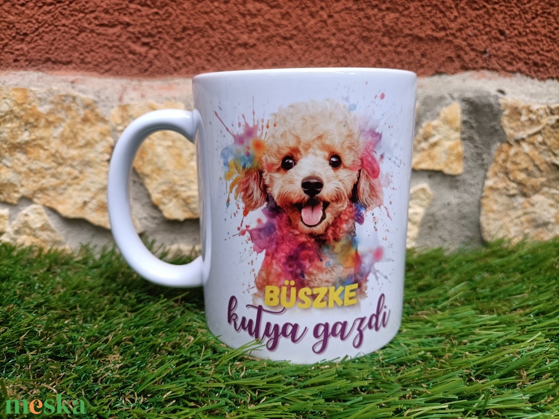 Doodle bögre - Kutya gazdi - otthon & életmód - konyhafelszerelés, tálalás - tálalás - bögre & csésze - Meska.hu Doodle bögre - Kutya gazdi - otthon & életmód - konyhafelszerelés, tálalás - tálalás - bögre & csésze - Meska.hu
