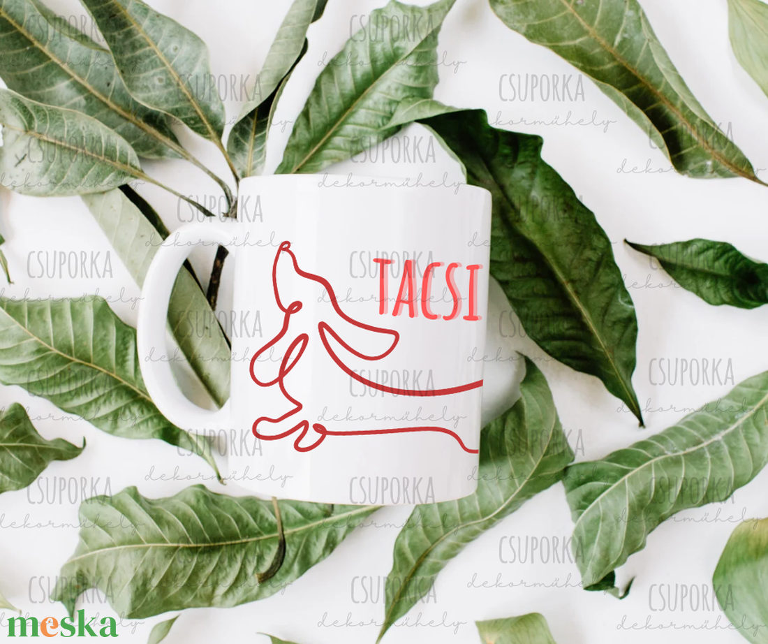 Tacskós bögre - tacsi anyu - otthon & életmód - konyhafelszerelés, tálalás - tálalás - bögre & csésze - Meska.hu Tacskós bögre - tacsi anyu - otthon & életmód - konyhafelszerelés, tálalás - tálalás - bögre & csésze - Meska.hu