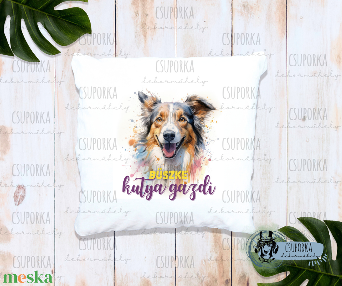 Párnahuzat kutyás - border collie - otthon & életmód - lakástextil - párna & párnahuzat - Meska.hu Párnahuzat kutyás - border collie - otthon & életmód - lakástextil - párna & párnahuzat - Meska.hu